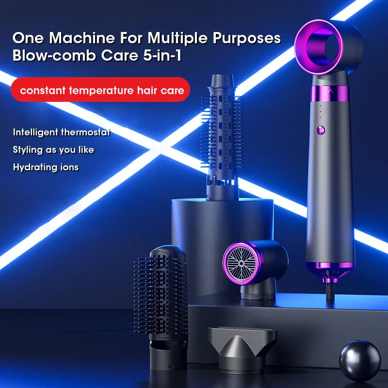 HAIREA StyleMaster  5-in-1 Ionic Hair Styler Set